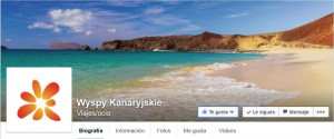 Kanarenwerbung auf Polnisch: Facebookseite.