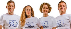 Das Manager-Team von La Palma 24 (v.r.n.l.): Miki, Heidrun, Gladys und Volker. Mit Miki und Heidrun kann man auch live-chatten.