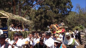 Die Bajada der Virgen del Pino: fröhlich und bunt. Foto: El Paso