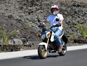 Die Honda MSX 125: klein und trendy! Foto: La Palma 24