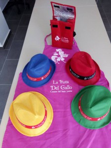 Ruta del Gallo: Gewinne für die Gäste bei der Schlussverlosung.