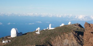 Liegen auf dem Gemeindegebiet von Garafía: die Observatorien auf dem Roque de los Muchachos, dem höchsten Berg von La Palma. Foto: Garafía