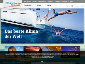 Hallo Kanarische Inseln: Passend zur Werbewebsite gibt es auch einen Clip, der jetzt preisgekrönt wurde. 