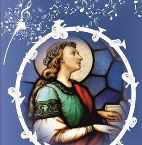 Santa Cecilia: Schutzheilige der Musiker.