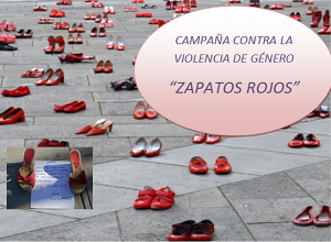 Zapatos Rojos: internationale Protestaktion, um Gewalt gegen Frauen ins Licht der Öffentlichkeit zu rücken. Foto: Cabildo de La Palma