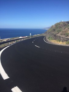 Straße nach Las Indias: auf zwei Kilometer Länge neu asphaltiert. Foto: Cabildo