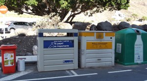 Recycling auf La Palma: So langsam geht´s voran. Foto: La Palma 24