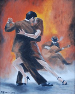 Tanz den Tango: Am Sonntag bei der Milonga in Los Llanos. Foto: Gisela