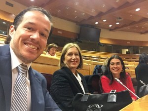 Freude bei Mariano Hernández: ein Sitz im spanischen Senat, um für La Palma Politik zu machen.