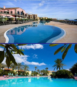 Unter den beliebtesten Hotels der Kanaren: Las Olas (oben) und Hacienda San Jorge in Los Cancajos. Fotos: Trip Ad