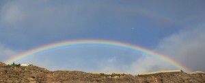 Regenbogen-doppelt-mond