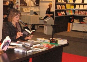 Konkursbuchverlag-Chefin Claudia Gehrke: die La Palma-Kennerin führte hilfreiche Gespräche mit Regina Nössler. Foto: Martin Linder/Wikipedia