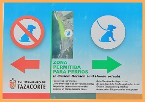 Playa-Los-Guirres-Schild