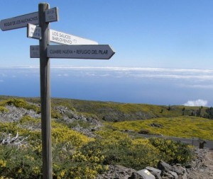 Wanderwege rings um La Palma: Infos über Sperrungen gibt es auch auf der Website der Senderos de La Palma.