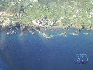 Playa Los Cancajos: Auch hier daraf man seinen Hund nicht frei laufen lassen. Foto: La Palma 24