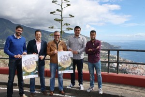 Die Rathauschefs von Santa Cruz und Breña Alta freuen sich: Der erste Vertical