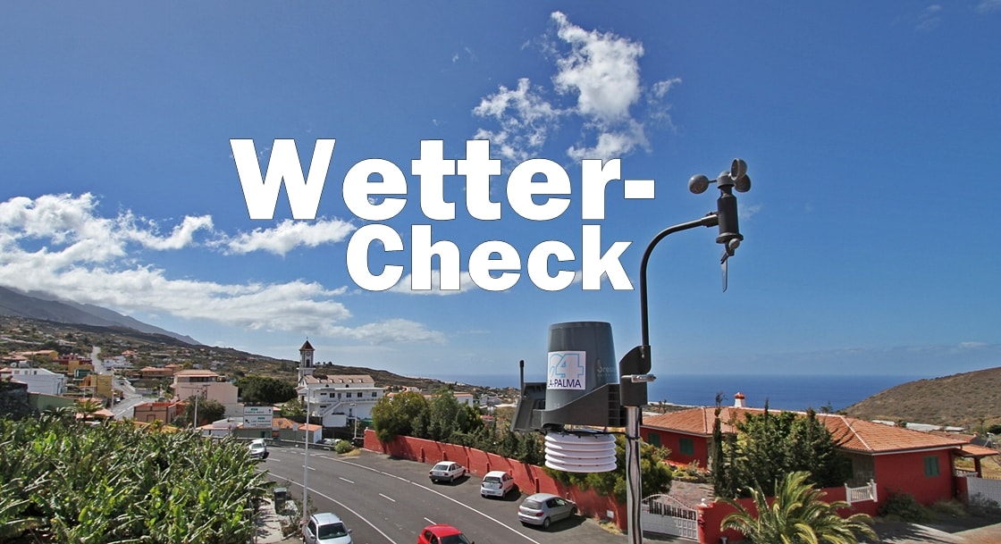 La Palma Wetterstation neu in Todoque