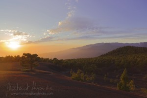 Sonnenuntergang über El Paso: 