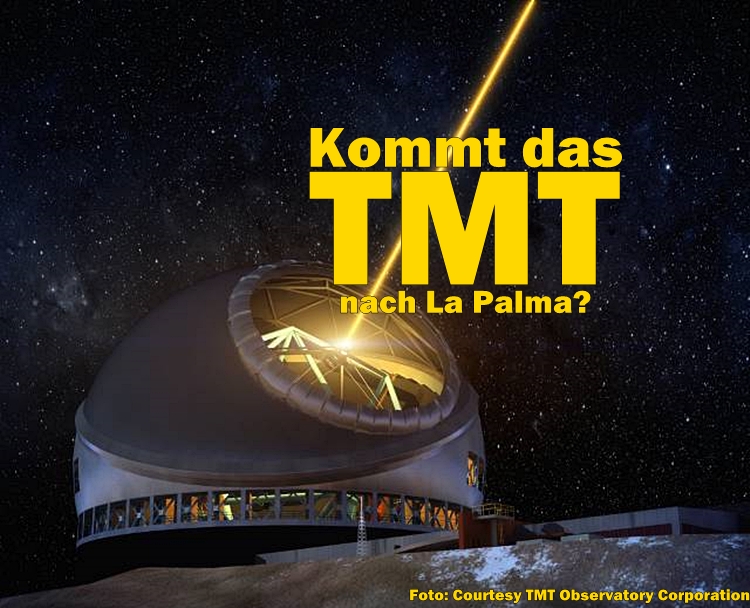 Das Thirty-Meter-Telescope: Nach Ablehnung auf Hawaii werden neue Standorte gesucht - La Palma ist im Gespräch. tmt-courtesy-tmt-observatory-corporation-titel
