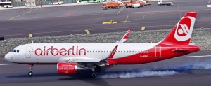 Happy Landing in Santa Cruz de La Palma mit Airberlin: im kommenden Winter auch mit einem Direktflieger aus Zürich. Foto: Carlos Díaz-Spotting