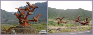 Das größte Werk von Manuel Pereda de Castro ist das Monumento a la Naturaleza in El Paso: Die einst so stolze Skulptur ist zusammengebrochen.