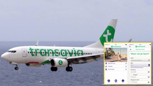 Transavia: App kommt gut an. Pressefotos Airline