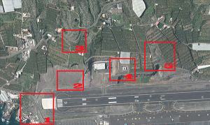 Die Aussichtspunkte der Plane-Spotter: Rings um den Flughafen von Santa Cruz de La Palma gibt es insgesamt acht - und die Fotografen müssenn in diesen Gebieten noch durch teils felsiges Gelände stapfen, um die Flieger optimal in den Fokus zu bekommen.