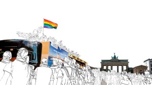 Kanarische Inseln: warben bei der Berlin Pride für den LGTB-Tourismus auf dem Archipel. Graphik: Promotur