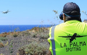 Carlos Díaz unterwegs: "An Tagen ohne Spotting fühle ich mich schlecht." Foto: La Palma 24