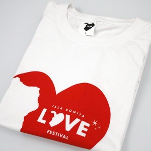 Isla Bonita Love Festival: T-Shirts und mehr für die Fans sind in Vorbereitung. Foto: Cabildo