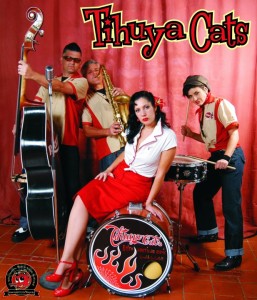 Die Tihuya Cats: Rock´n´Roll-Magma in Fuencaliente.