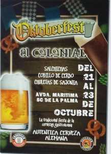 Oktoberfest im El Colonial in Santa Cruz: 