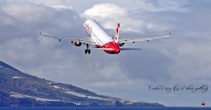 Airberlin Bussines Class jetzt auch für Mittelstreckenflüge: Das müsste auch auf der Strecke nach Santa Cruz de La Palma (SPC) möglich sein. Foto: Carlos Díaz La Palma Spotting