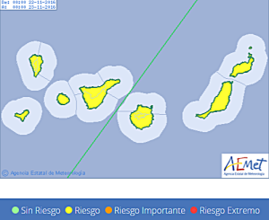 Es wird stürmisch: Alarmstufe Gelb auf allen Kanareninseln!
