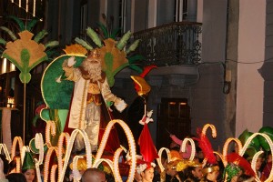 Cabalgata de Reyes in Santa Cruz: wunderschöner Umzug mit heuer 400 Teilnehmern. Foto: Santa Cruz
