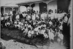 Alte Fotos der Stadtteile von Los Llanos: Vorlagen für die Krippenbauer.