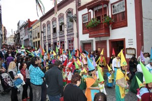 Karneval in Santa Cruz de La Palma: jedes Jahr ein anderes Thema! Foto: Stadt