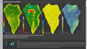 La Palma-Wetterdaten auf einen Blick: Im Menü der neuen Website des Cabildo kann man die Infos noch konkretisieren. 