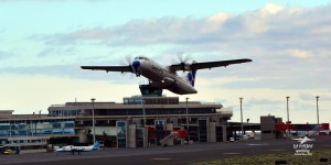 Canaryfly: fliegt auch mehrmals täglich von Teneriffa-Nord nach Santa Cruz de La Palma. Foto: Carlos Díaz