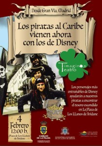 Straßentheater in Los Llanos: Piraten der Karibik auf der Plaza.