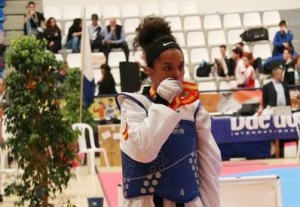 Die Gold-Rosi von La Palma: Punkte für Olympia bei den Spanish Open. Foto: www.fetaekwondo.es