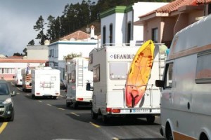 Vuelta a la Isla: vierte Wohnmobil-Tour als Werbeaktion für den Camper-Tourismus auf La Palma.