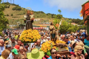 Das Highlight im Nordwesten von La Palma: die alljährliche Fiesta de San Antonio del Monte.