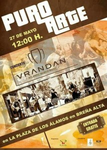 Vrandan: Open Air-Konzert in San Pedro.