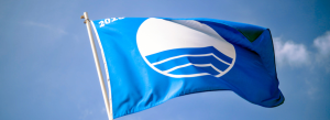 Blaue Flaggen: Umweltwimpel wehen im Sommer 2017 an fünf Stränden auf La Palma.