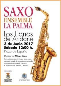 Saxo Ensemble La Palma: In Los Llanos.