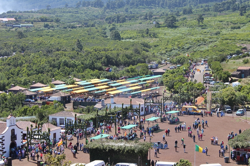 Eines der populärsten Traditionsfeste auf La Palma: Die Fiesta mit Viehmarkt San Antonio del Monte in Garafía.Foto: Roberto Barreto