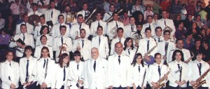 Musikkapellen-Treffen: Die Banda de Música San Miguel de Santa Cruz de La Palma und deren "Kollegen" aus
