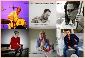 Ella at 100: Ella at 100 und die Kombi Bill Evens & Dean Brown: jazzen auf der Plaza in Los Llanos.