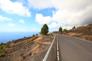 Die LP-2 auf La Palma: Kanarenregierung genehmigt vier Millionen Euro zusätzlich für die vielen Baustellen. Foto: Obras Públicas La Palma